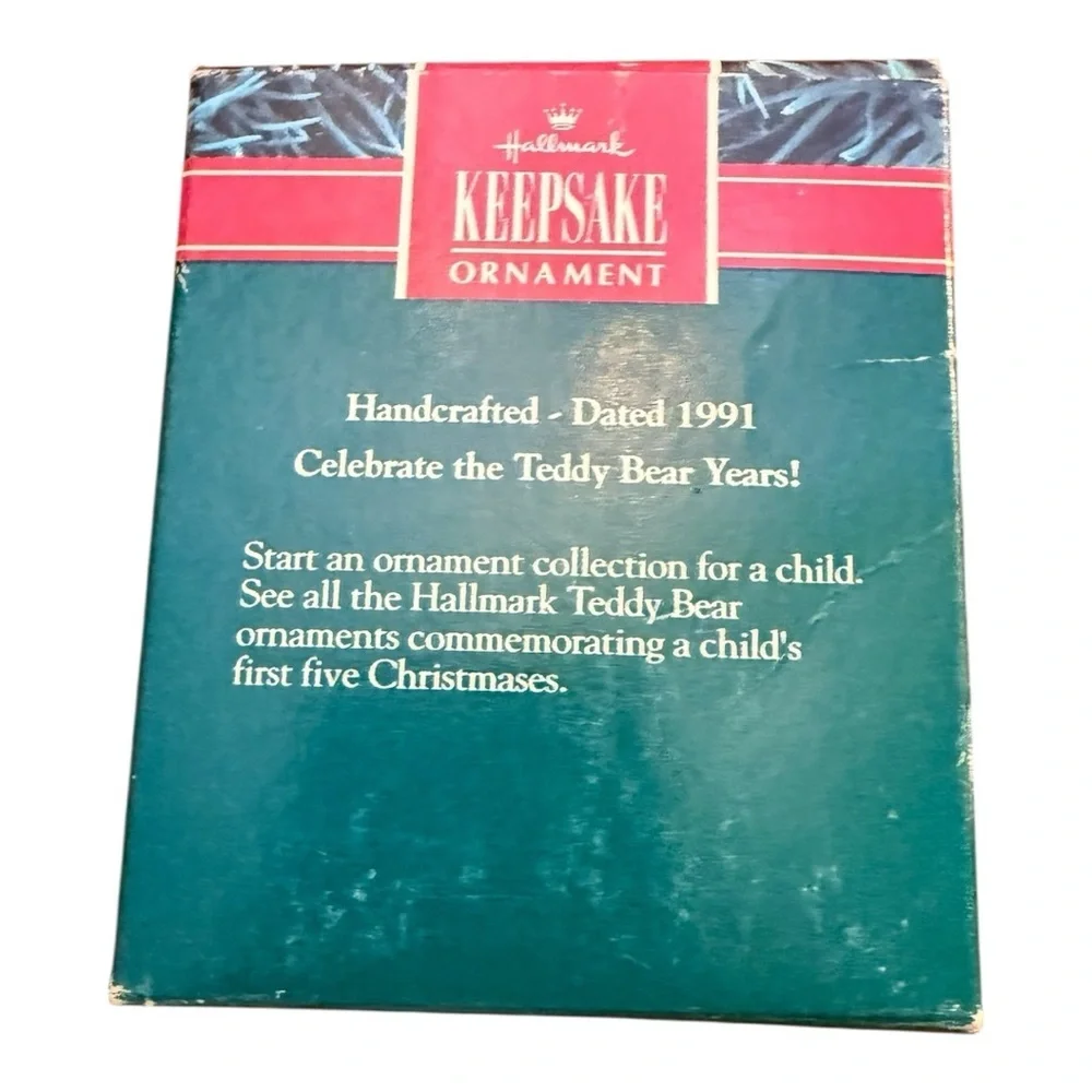 Vintage Hallmark Keepsake 5th Christmas 1991‎ Ornament NIB